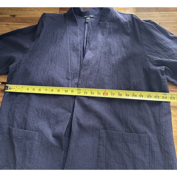 Eileen Fisher Organic Cotton Pucker Lantern Pant & Jacket Size 1X Set Minimalist - Picture 3 of 16